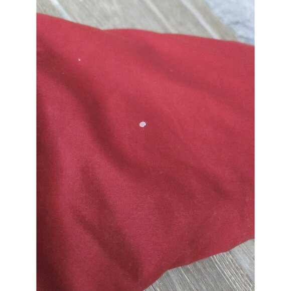 Eddie Bauer Goose Down Mens XL Ridgeline Puffer Jacket Red Hooded Parka - Picture 6 of 14